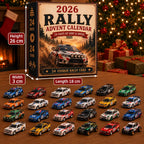 Kalendarz adwentowy Rally 2026 – 24 dni pełne kolekcjonerskich samochodów rajdowych