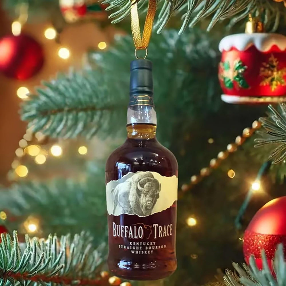 Kalendarz adwentowy whisky bourbon z ozdobami do odliczania