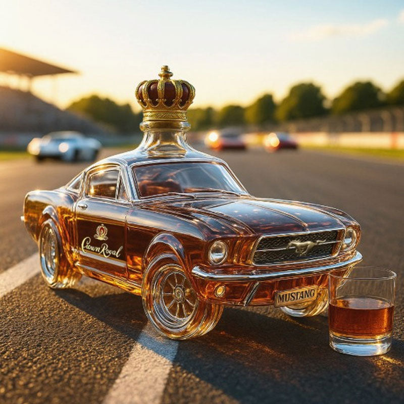 Karafka do whisky w kształcie samochodu sportowego do domowego baru