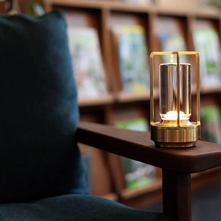 Kompaktowa Bezprzewodowa Lampka Nocna LED Dotykowa - Oświetlenie trójkolorowe