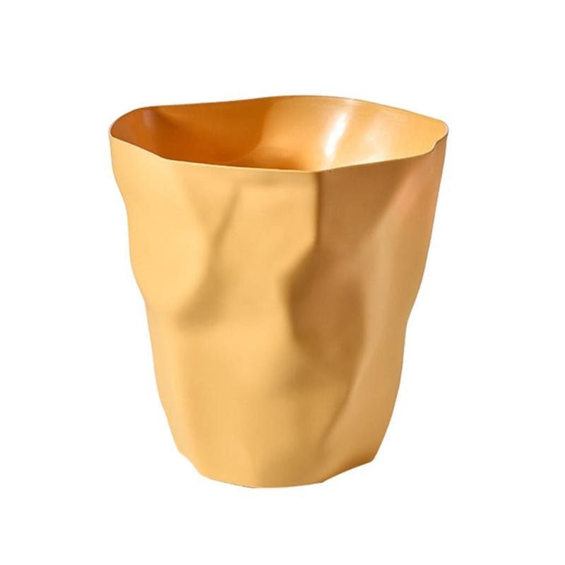 Kosz na śmieci – nieregularny kształt rzeźbiarski w stylu nordyckim – 26 × 27 cm