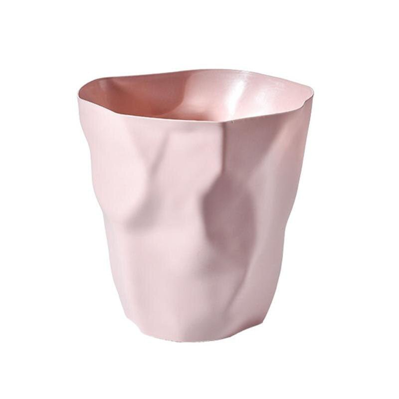 Kosz na śmieci – nieregularny kształt rzeźbiarski w stylu nordyckim – 26 × 27 cm