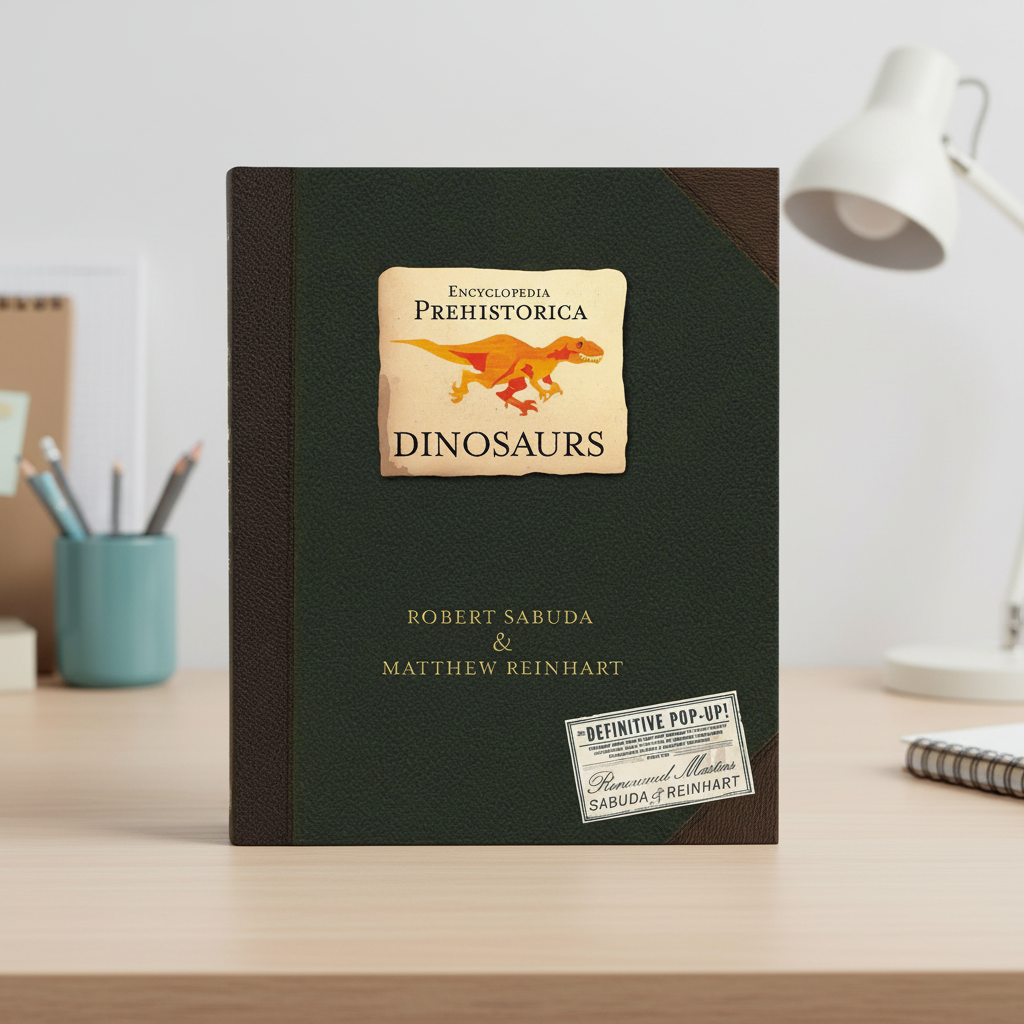Książka 3D pop-up Dinozaury