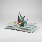 Książka 3D pop-up Dinozaury