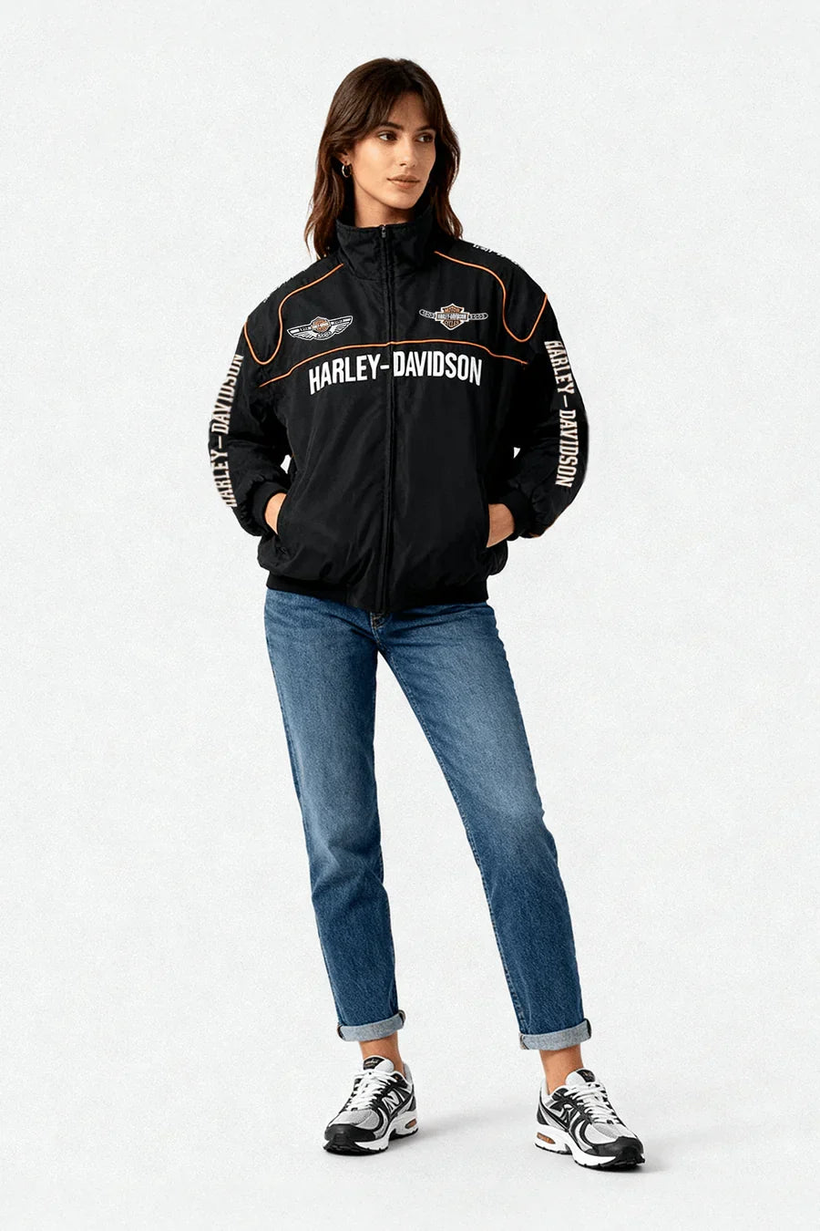 Kurtka Harley Davidson Vintage – 100. rocznica – unisex – retro