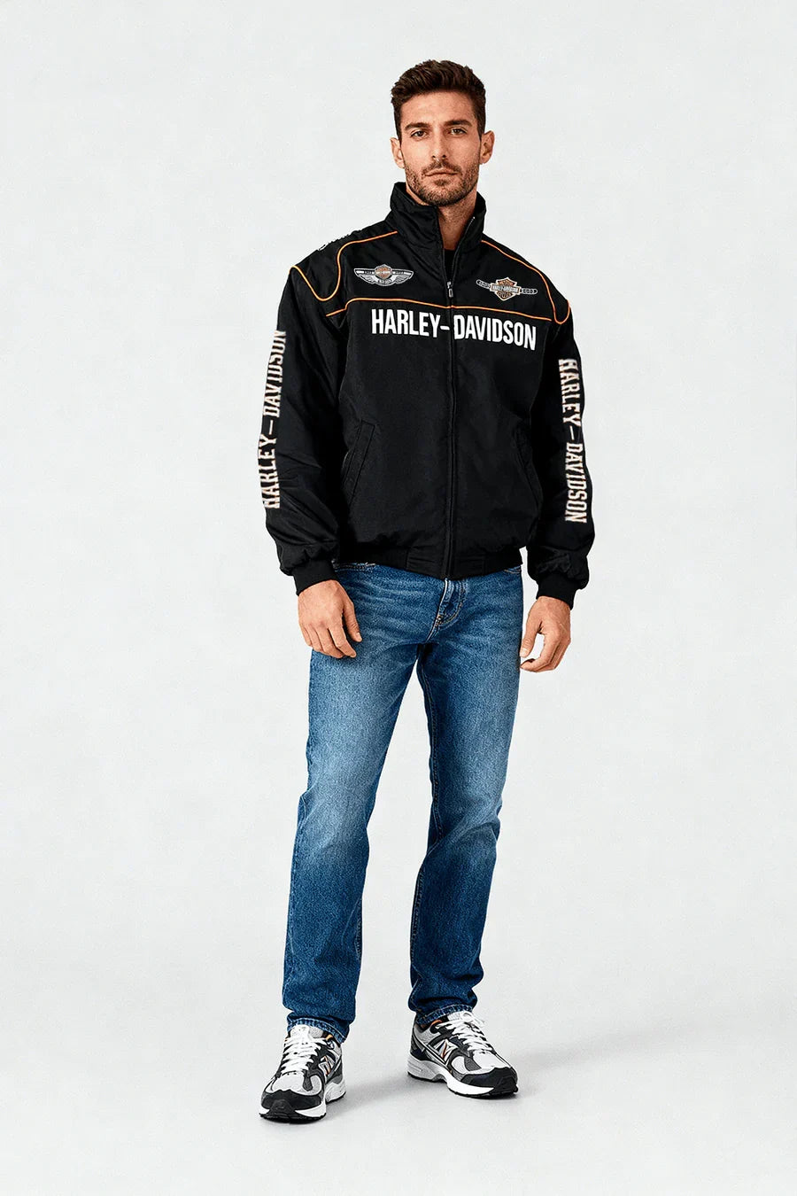Kurtka Harley Davidson Vintage – 100. rocznica – unisex – retro
