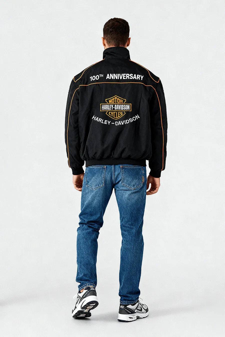 Kurtka Harley Davidson Vintage – 100. rocznica – unisex – retro
