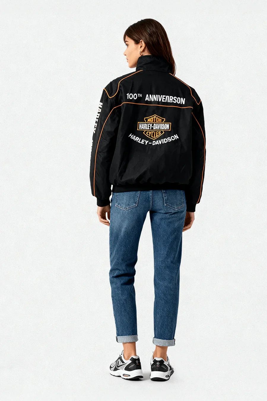 Kurtka Harley Davidson Vintage – 100. rocznica – unisex – retro