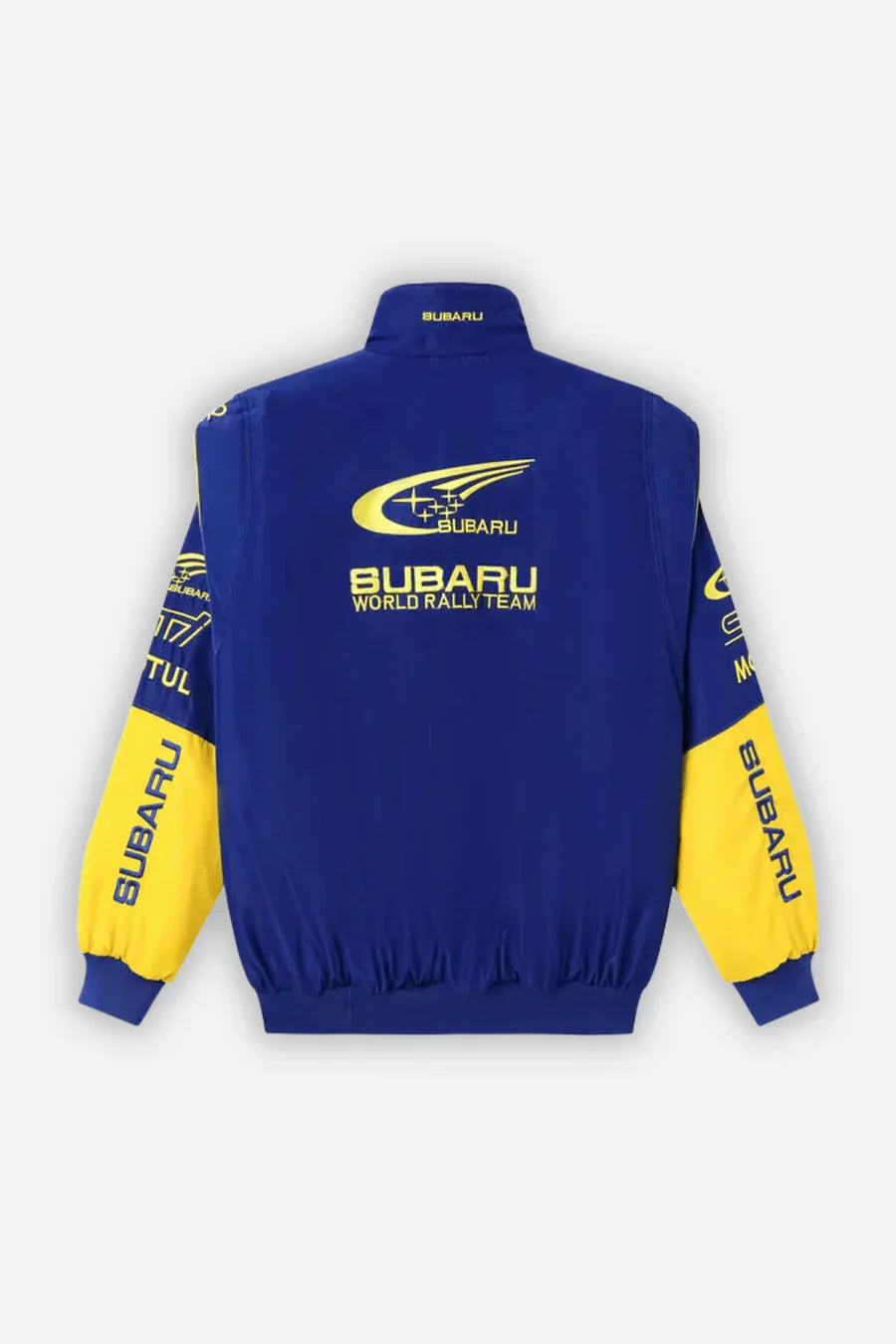 Kurtka rajdowa Subaru Rally vintage – edycja niebieska – unisex – retro