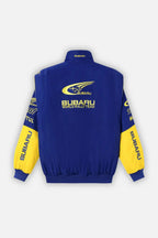 Kurtka rajdowa Subaru Rally vintage – edycja niebieska – unisex – retro
