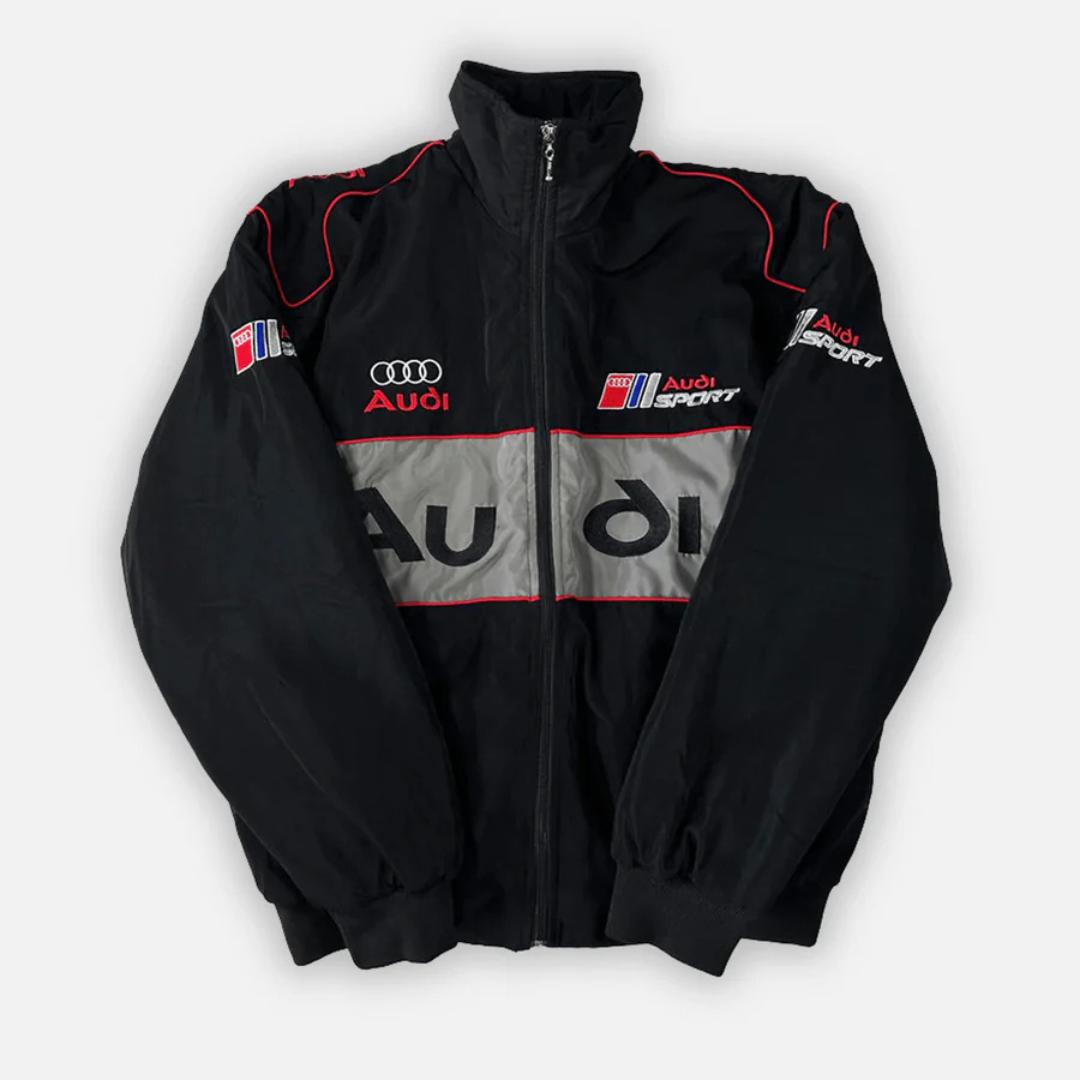 Kurtka wyścigowa Audi Vintage Racing – unisex – retro