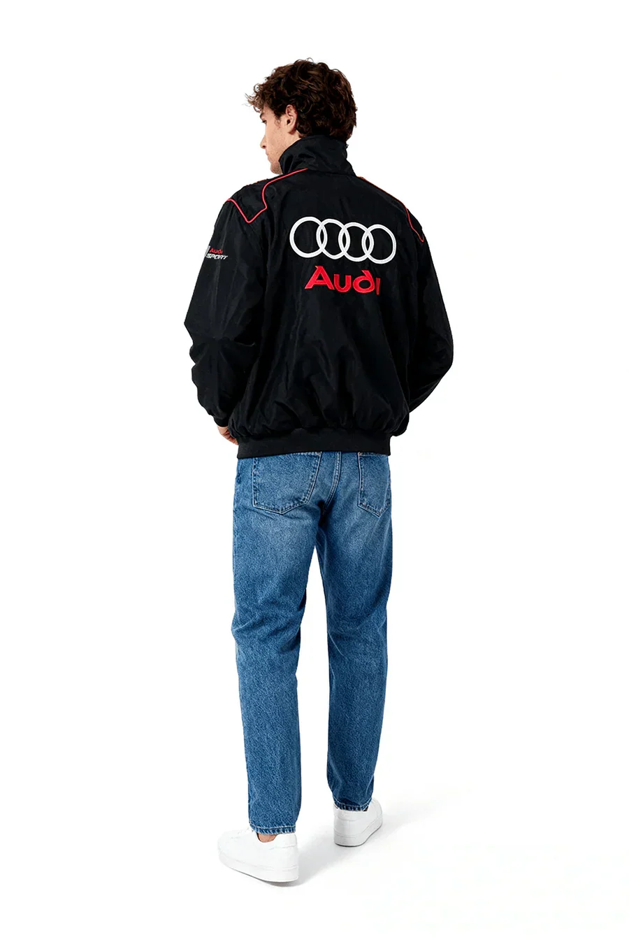 Kurtka wyścigowa Audi Vintage Racing – unisex – retro