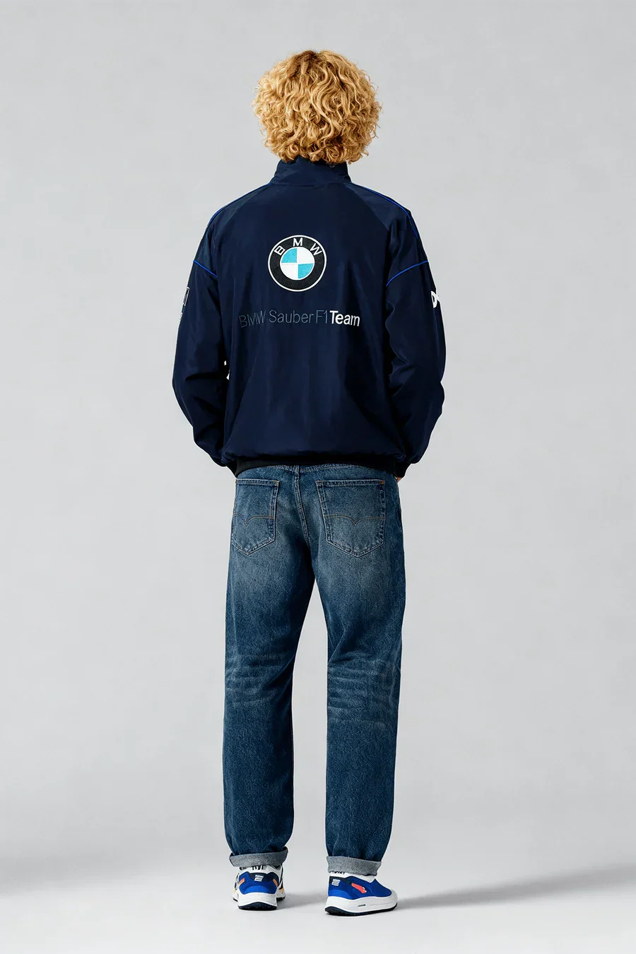 Kurtka wyścigowa BMW F1 Vintage Racing – edycja klasyczna – unisex – retro