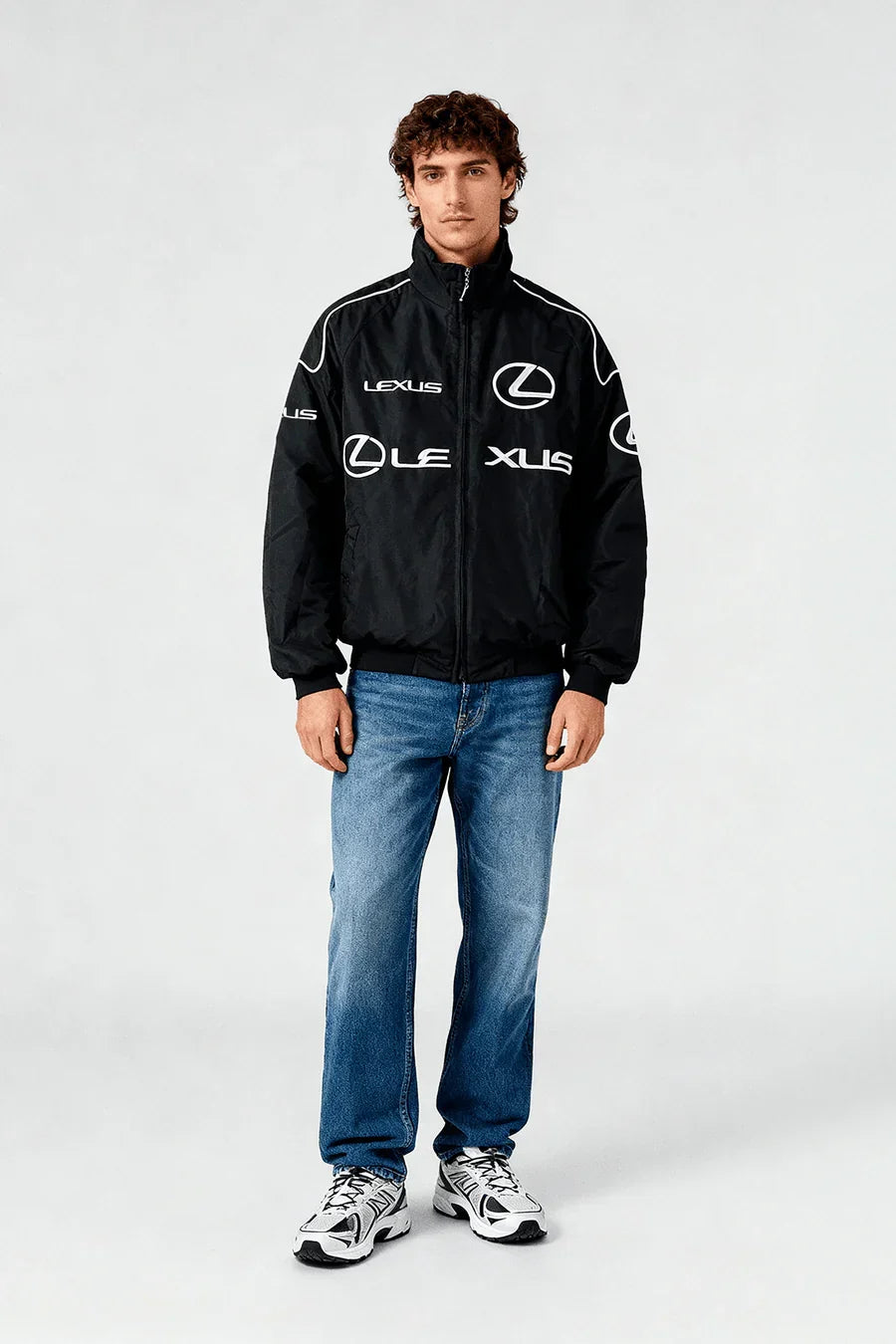 Kurtka wyścigowa Lexus Vintage Racing – unisex – retro