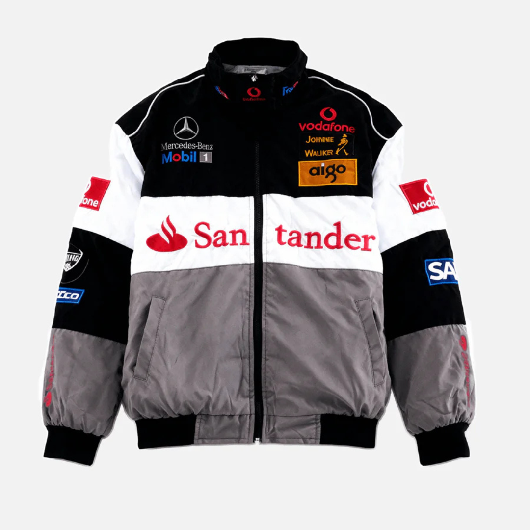 Kurtka wyścigowa McLaren F1 x Mercedes-Benz Vintage – unisex – retro