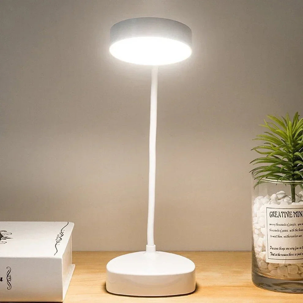 Lampa biurkowa LED z regulacją jasności dotykowa z elastyczną szyjką