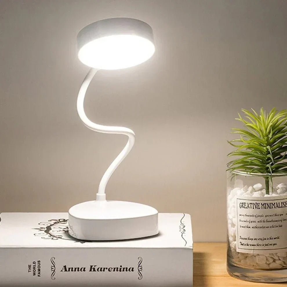 Lampa biurkowa LED z regulacją jasności dotykowa z elastyczną szyjką