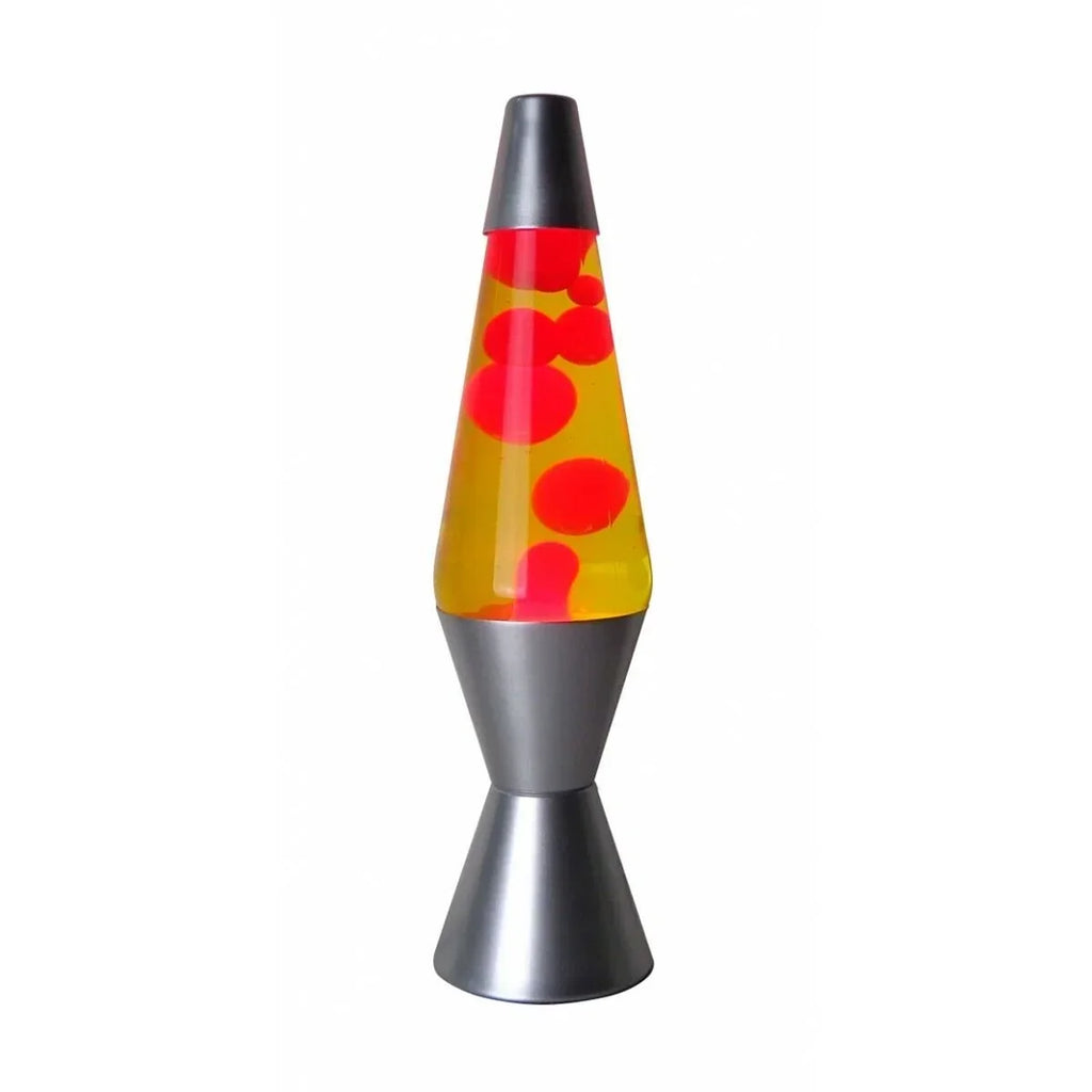 Lampa lawowa | Wirujący wosk i nastrojowe oświetlenie | Wysokość 37 cm