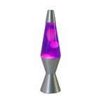 Lampa lawowa | Wirujący wosk i nastrojowe oświetlenie | Wysokość 37 cm