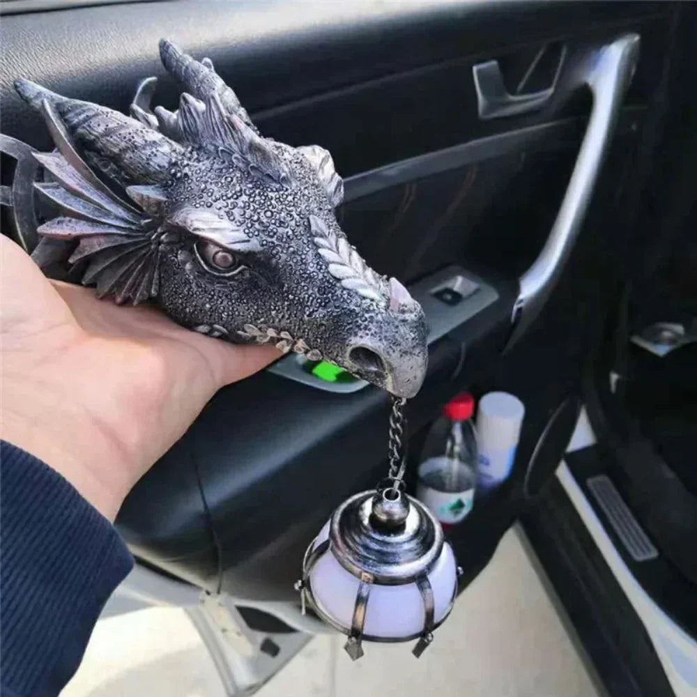 Lampa Ścienna Smok – Średniowieczna Dekoracja Fantasy