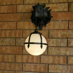 Lampa Ścienna Smok – Średniowieczna Dekoracja Fantasy