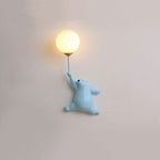 Lampa ścienna Soft Glow Bear Balloon
