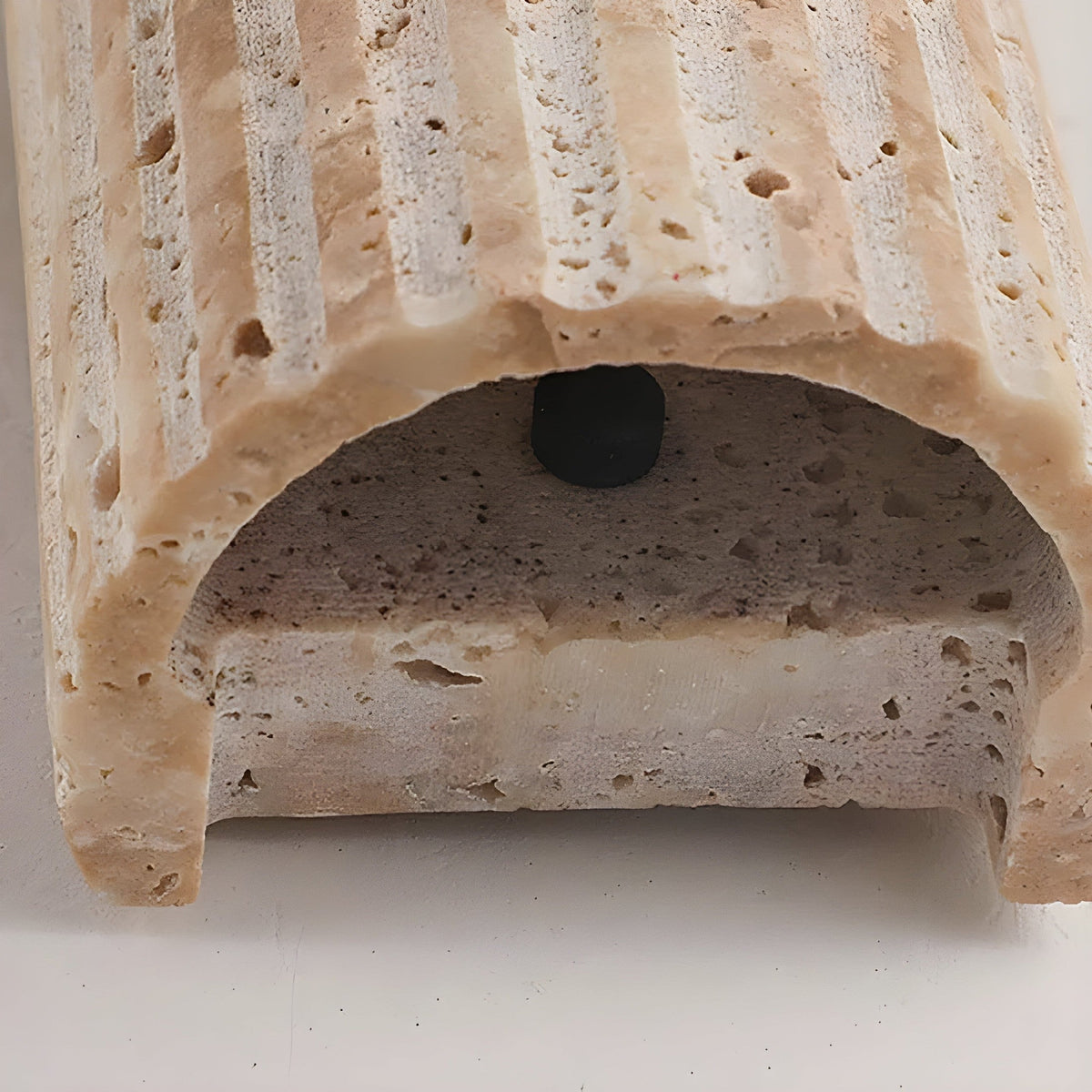 Lampa Ścienna z Naturalnego Kamienia - Elegancja i Ciepło