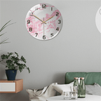 Lampa Stołowa Marmurowa LED z Zegarem – Smukły Design