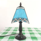 Lampa Stołowa Morska z Szklanym Kloszem – Idealna Nocna Lampka