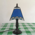 Lampa Stołowa Morska z Szklanym Kloszem – Idealna Nocna Lampka