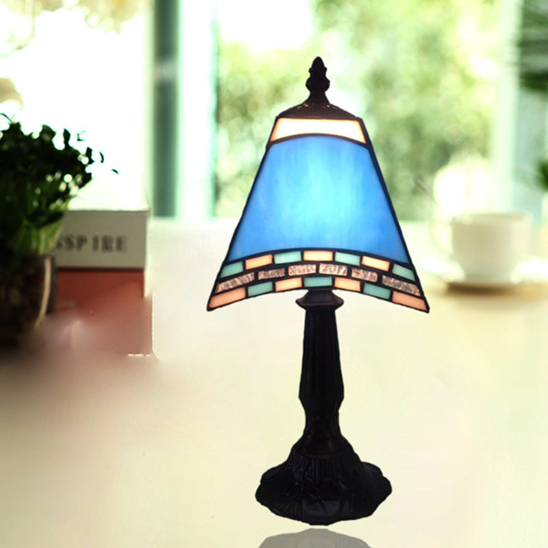 Lampa Stołowa Morska z Szklanym Kloszem – Idealna Nocna Lampka