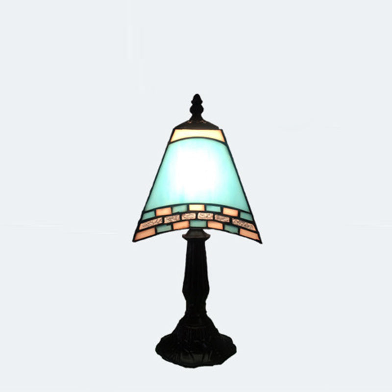 Lampa Stołowa Morska z Szklanym Kloszem – Idealna Nocna Lampka