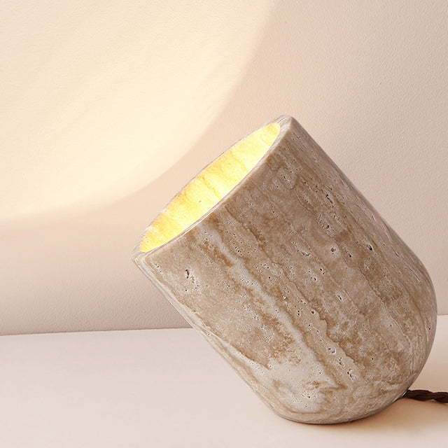 Lampa Stołowa Walec – Japoński Minimalizm, Nocne Oświetlenie