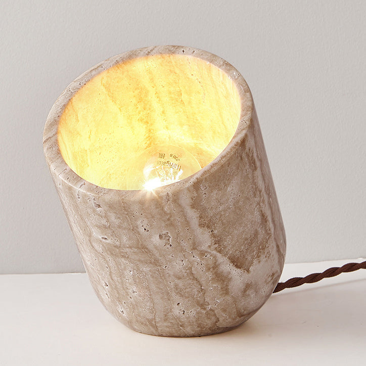 Lampa Stołowa Walec – Japoński Minimalizm, Nocne Oświetlenie