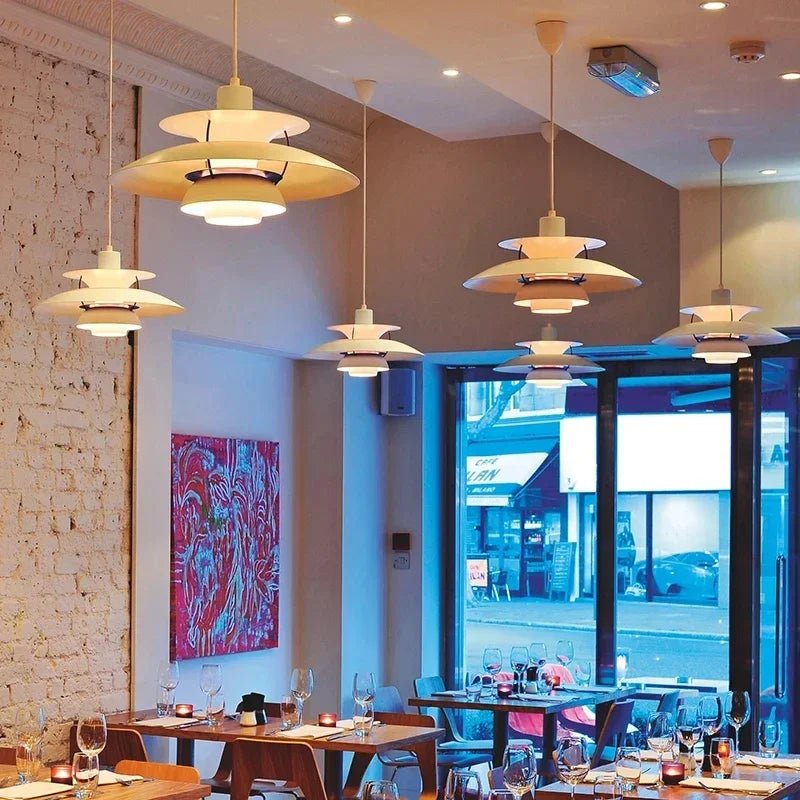 Lampa Sufitowa Plafon LED – Skandynawski Design do Salonu