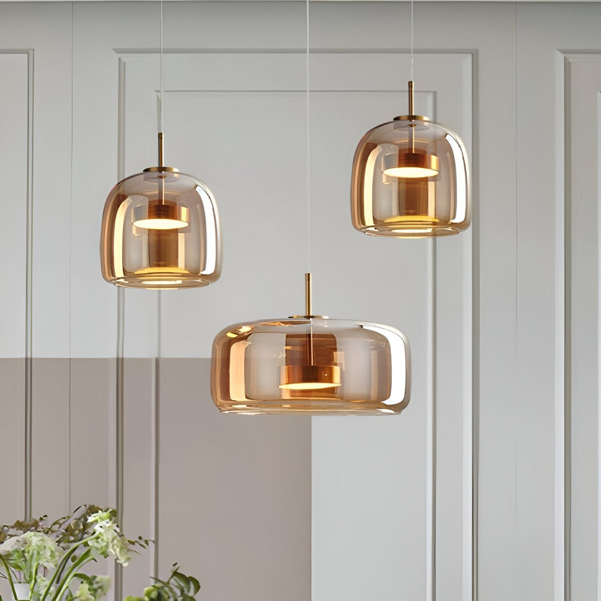 Lampa Sufitowa Wisząca LED Retro Mid-Century – Stylowa Elegancja