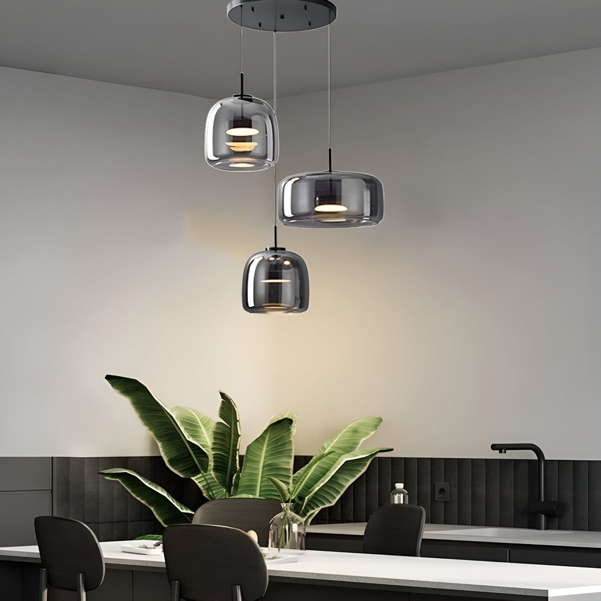 Lampa Sufitowa Wisząca LED Retro Mid-Century – Stylowa Elegancja
