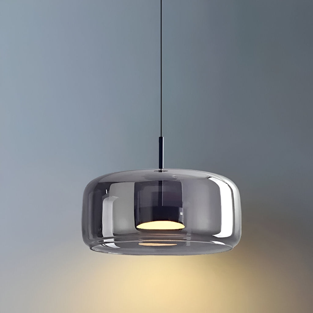Lampa sufitowa wisząca LED retro z połowy wieku model