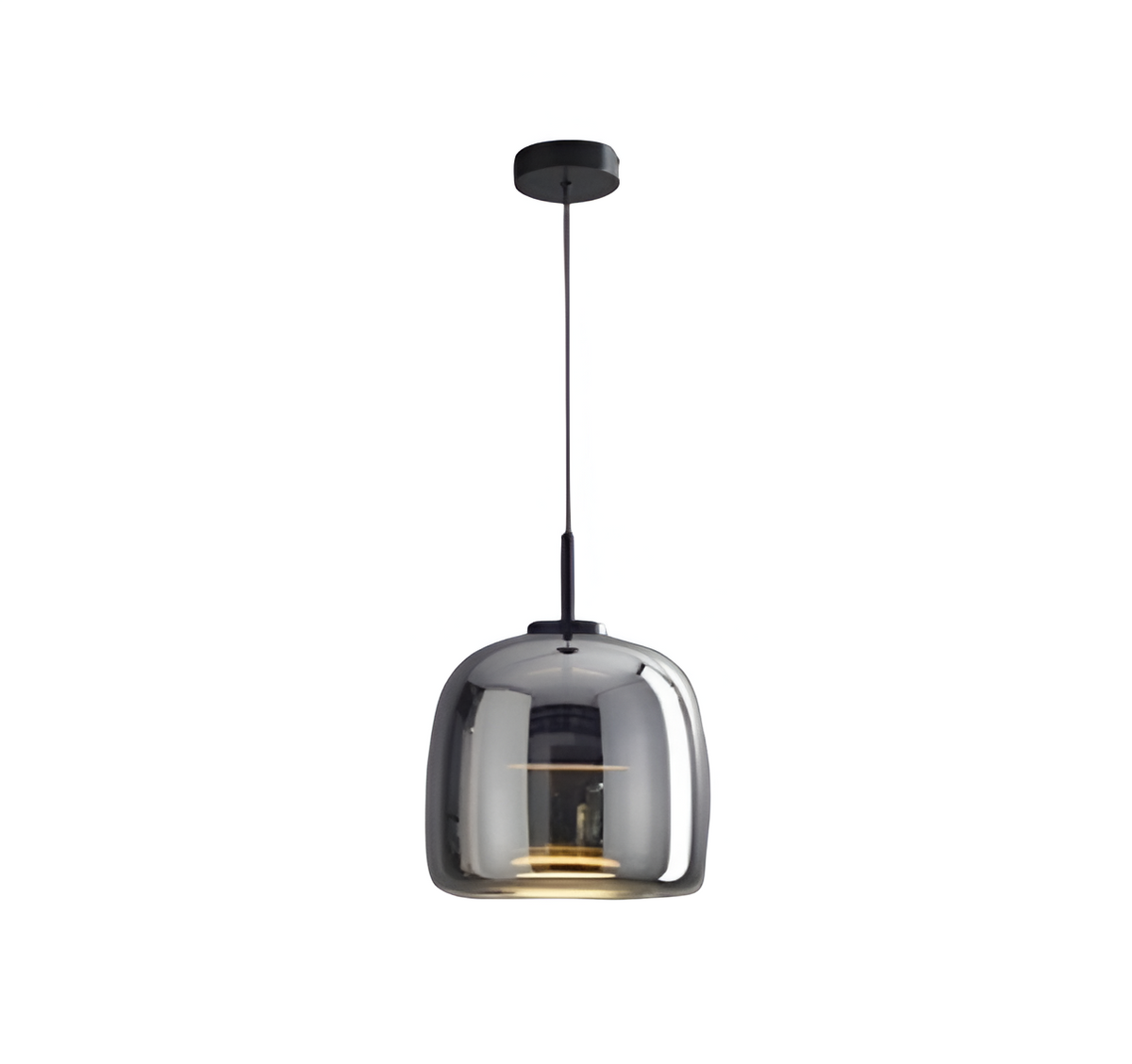 Lampa sufitowa wisząca LED retro z połowy wieku model