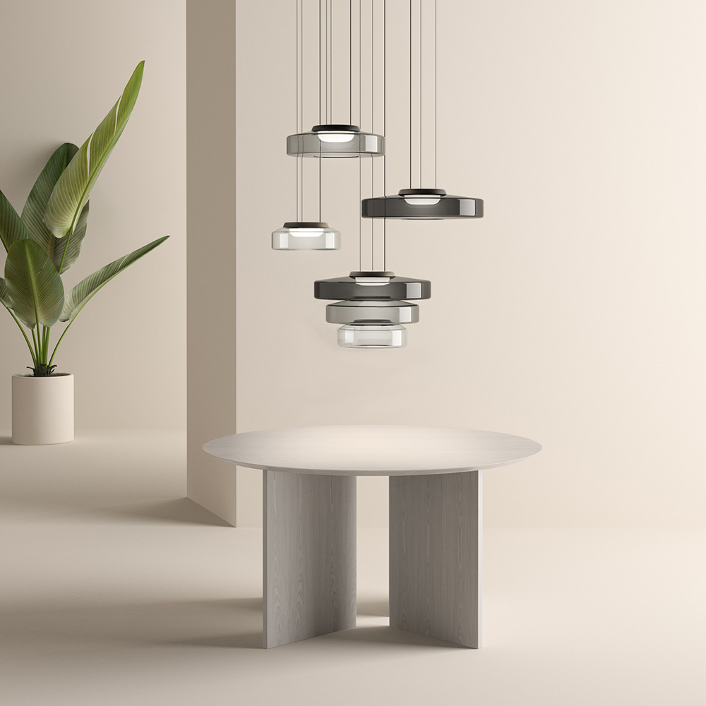 Lampa wisząca Halo do nowoczesnego domu
