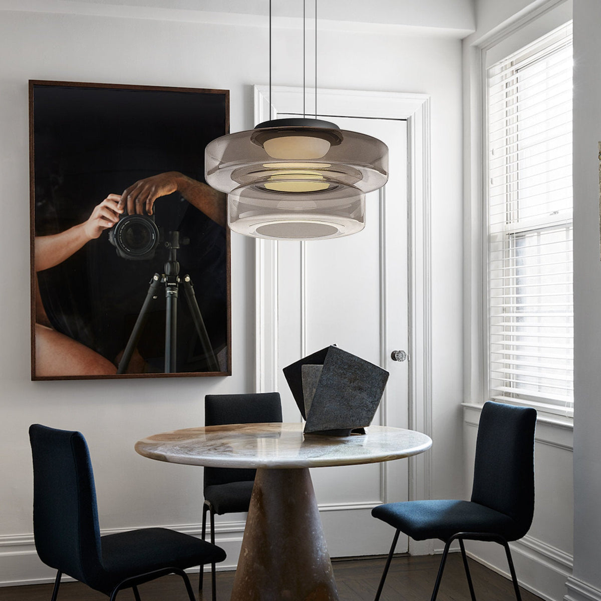 Lampa wisząca Halo do nowoczesnego domu