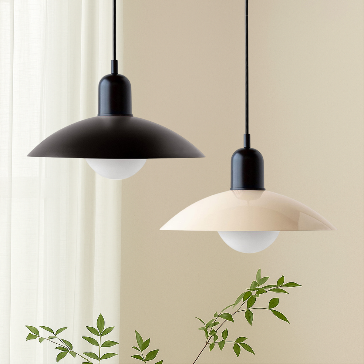 Lampa Wisząca Macaron Pastelowa Skandynawska z Regulacją Wysokości