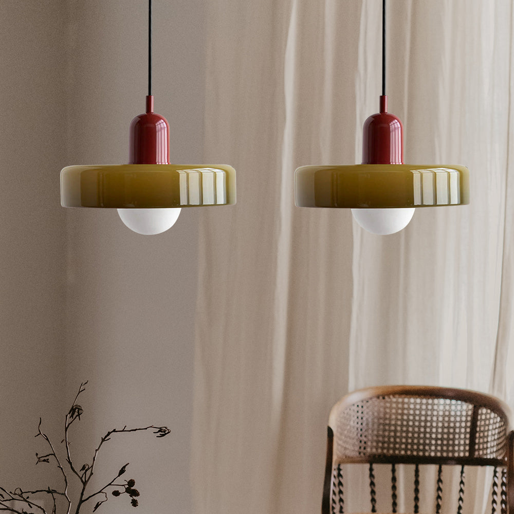 Lampa Wisząca Unisex Nowoczesna z Dwoma Kloszami Światła