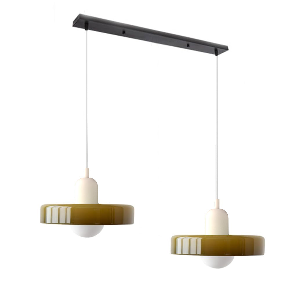 Lampa Wisząca Unisex Nowoczesna z Dwoma Kloszami Światła