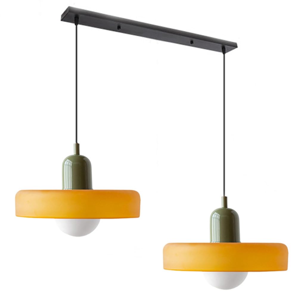 Lampa Wisząca Unisex Nowoczesna z Dwoma Kloszami Światła