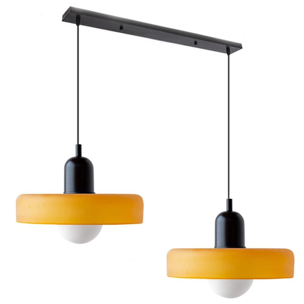 Lampa Wisząca Unisex Nowoczesna z Dwoma Kloszami Światła