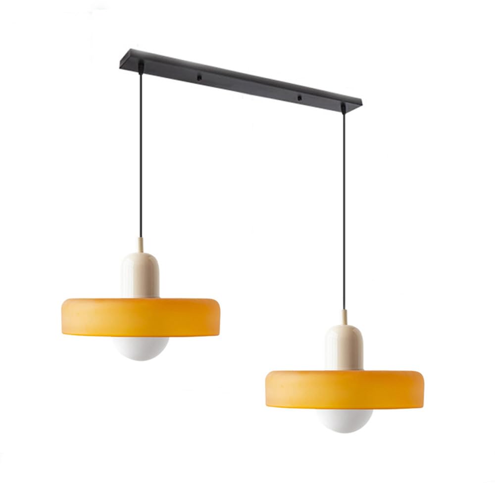 Lampa Wisząca Unisex Nowoczesna z Dwoma Kloszami Światła