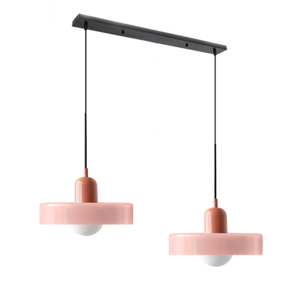 Lampa Wisząca Unisex Nowoczesna z Dwoma Kloszami Światła