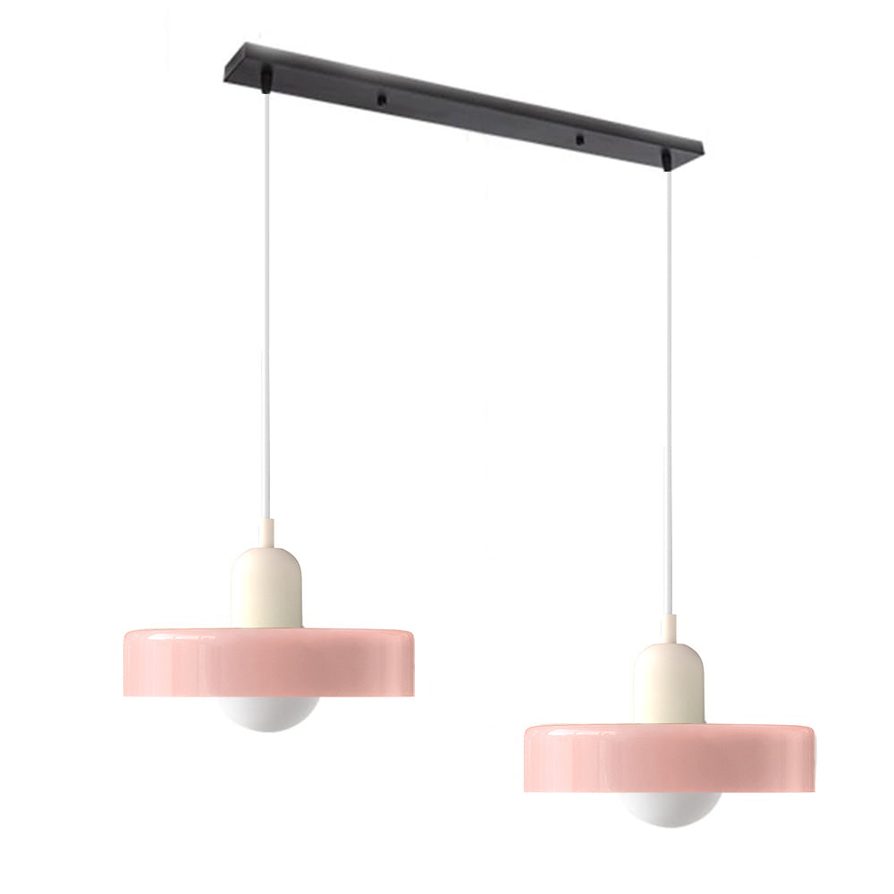 Lampa Wisząca Unisex Nowoczesna z Dwoma Kloszami Światła