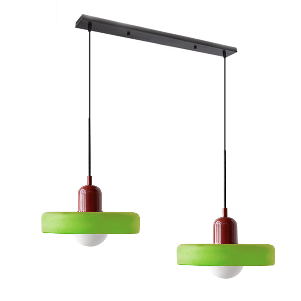 Lampa Wisząca Unisex Nowoczesna z Dwoma Kloszami Światła